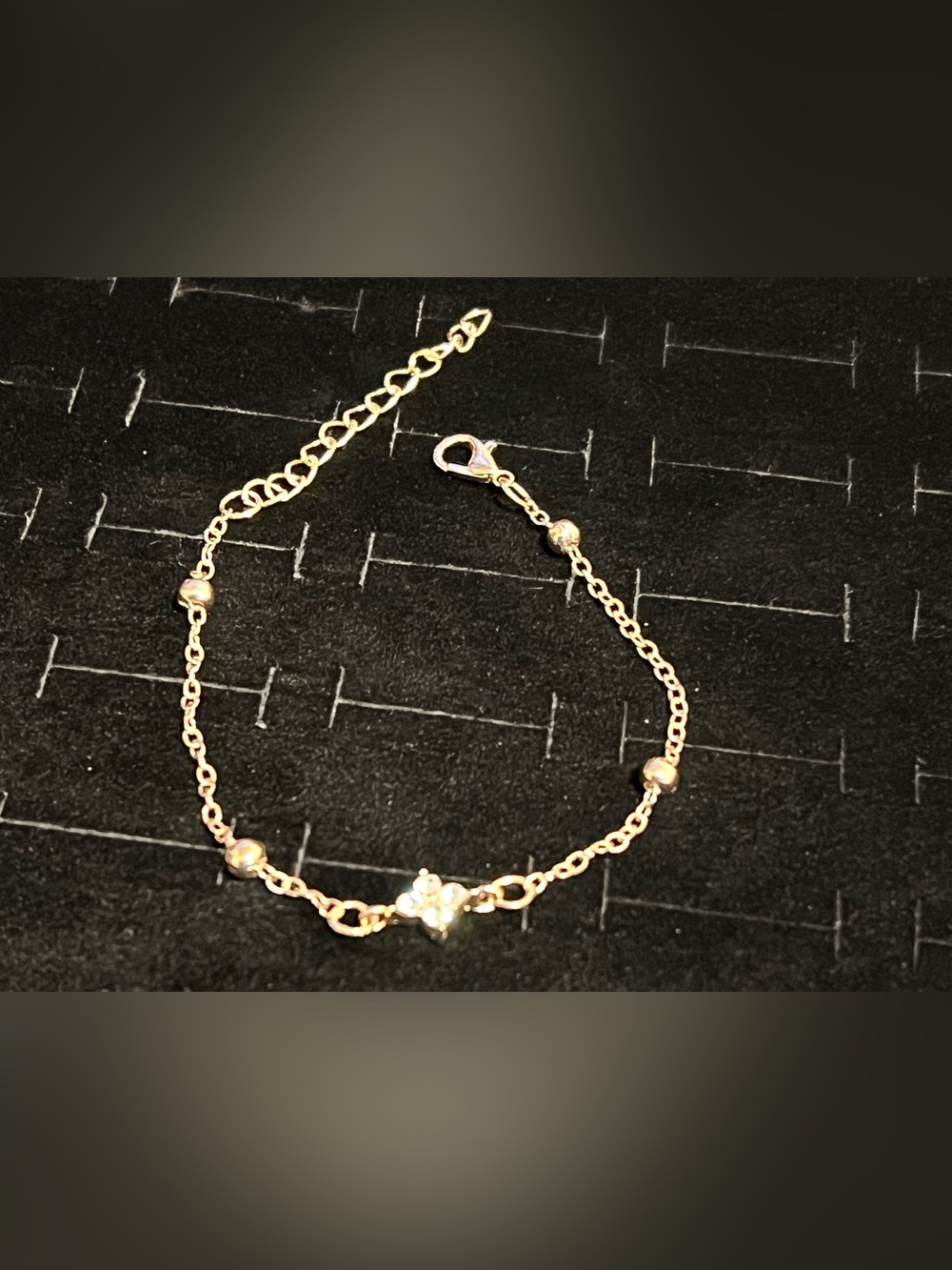 Delicate Gold-Tone Star adjustable Bracelet for Women